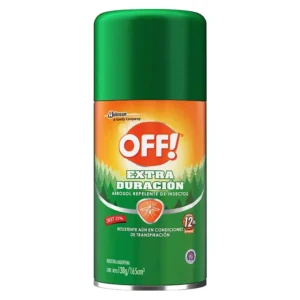 REPELENTE OFF EXTRA DURACION AEROSOL X 138 Gr.