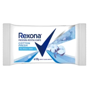 JABÓN REXONA FRESCURA REVITALIZANTE COTTON FRESH X 125