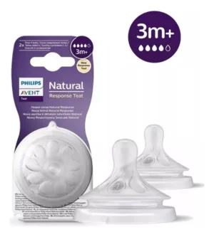 TETINA AVENT NATURAL RESPONSE TEAT X 2 3M+