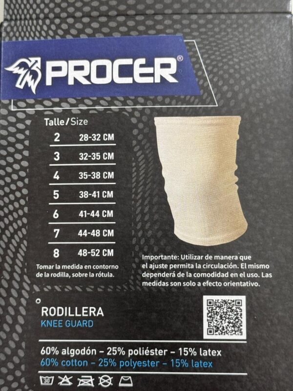 RODILLERA PROCER ELASTICA LISA N° 3 - Imagen 2