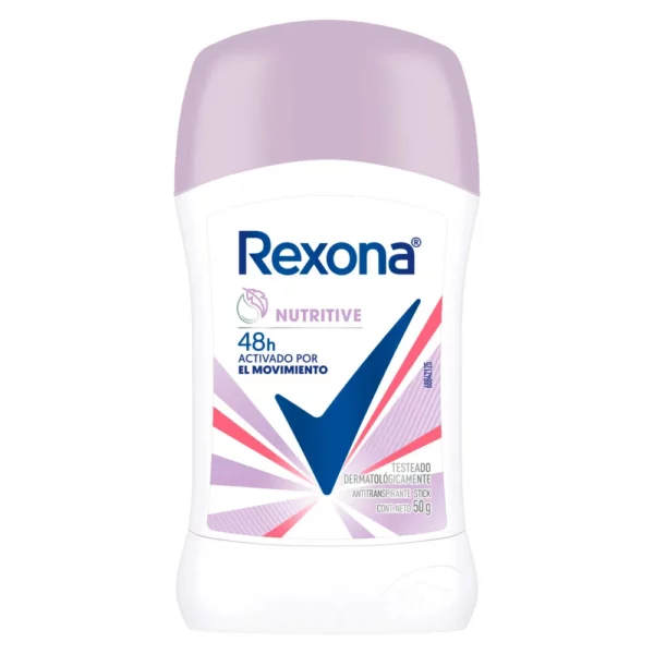 DESODORANTE BARRA REXONA NUTRIVE X 50 GR