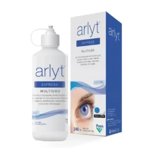 LÍQUIDO PARA LENTES DE CONTACTO ARLYT EXPRESS MULTIUSO X 240 ML