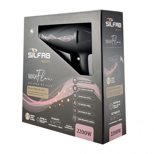 SECADOR DE PELO SILFAB BEAUTY MAX FLOW by 568 - Imagen 5