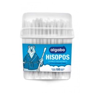 HISOPOS ALGABO X 100 UNIDADES