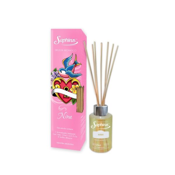 DIFUSOR SAPHIRUS NINA X 125 ML