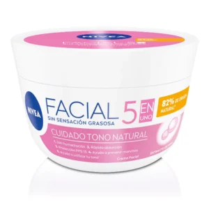 CREMA FACIAL NIVEA 5 EN 1 TONO NATURAL X 100G
