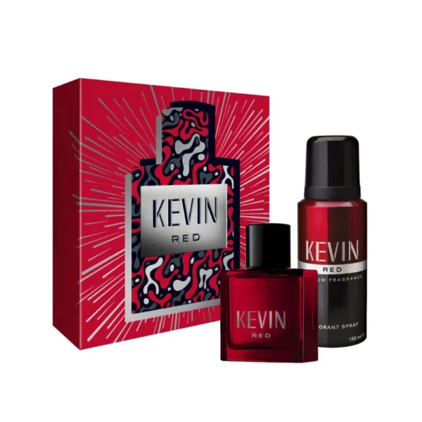 NECCESER KEVIN RED EAU DE TOILETTE + DESODORANTE