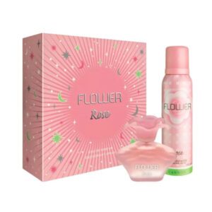 SET FLOWER ROSE EDP 40ML + DEO 123ML