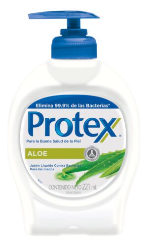 JABON LIQUIDO PARA MANOS PROTEX ALOE X 221 ML