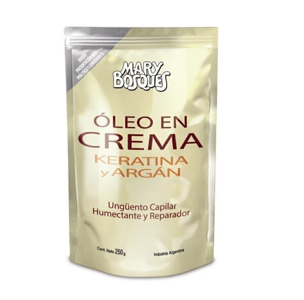 MARY BOSQUES OLEO EN CREMA KERATINA Y ARGAN DOY PACK X 250