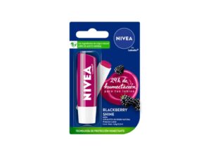 MANTECA DE CACAO NIVEA BLACKBERRY X 4,8 G