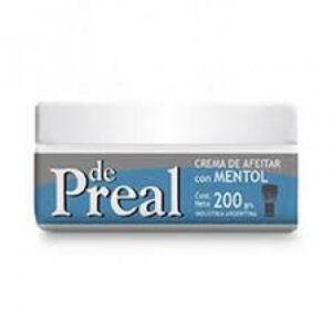 CREMA DE AFEITAR DE PREAL CON MENTOL x 200 gr