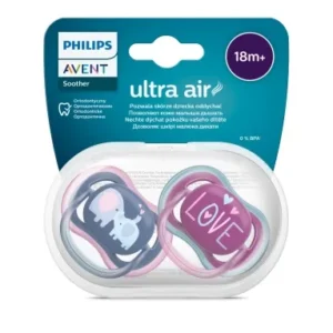CHUPETE AVENT ULTRA AIR 18m+ x 2