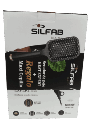SECADOR DE PELO SILFAB HEAT EXPERT BY-520S (Con cepillo de regalo)