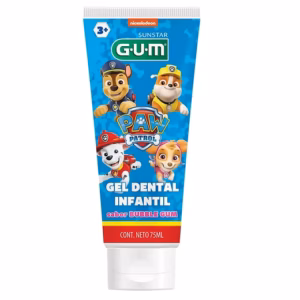PASTA DENTAL NIÑOS GUM PAW PATROL X 100 GR