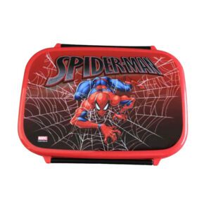 CAJA SANDWICH CON BANDEJA SPIDERMAN