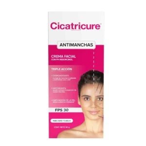 CREMA FACIAL ANTI MANCHAS CICATRICURE