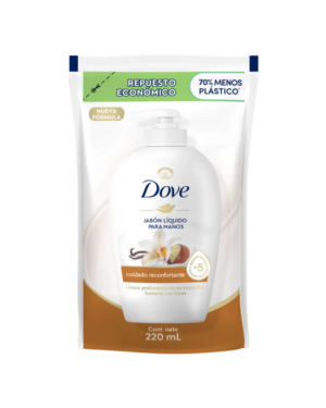 JABON LIQUIDO PARA MANOS CUIDADO RECONFORTANTE REPUESTO X 220 ML
