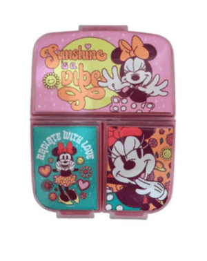 TUPPER HERMÉTICO CON DIVISIONES MINNIE