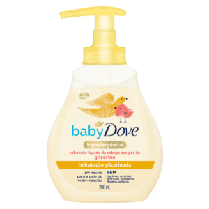JABÓN LÍQUIDO DOVE BABY HIPOALERGENICO X 200ML.